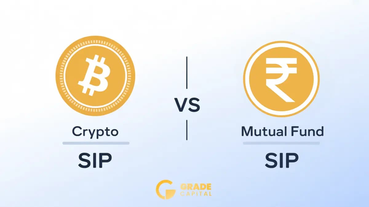 Crypto SIP vs Mutual Fund SIP: 2026 India Guide